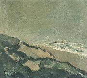 Dunes and sea, Theo van Doesburg